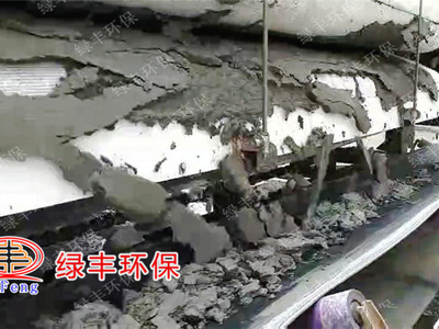 中鐵泥漿固化效果，溫州現(xiàn)場